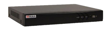 HiWatch DS-H316/2QA. 16-ти канальный гибридный HD-TVI регистратор c технологией AoC (аудио по коаксиальному кабелю) для  аналоговых, HD-TVI, AHD и CVI камер + 2 IP-канала (до 24 с замещением аналоговых в Enhanced IP mode)
