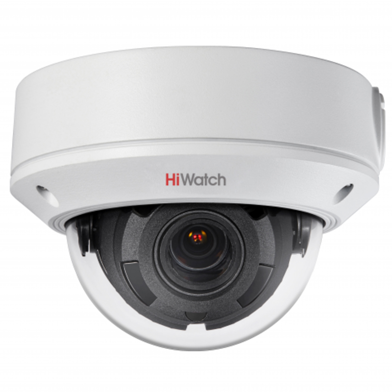 HiWatch DS-I258 (2.8-12 mm). 2Мп уличная купольная IP-камера с EXIR-подсветкой до 30м