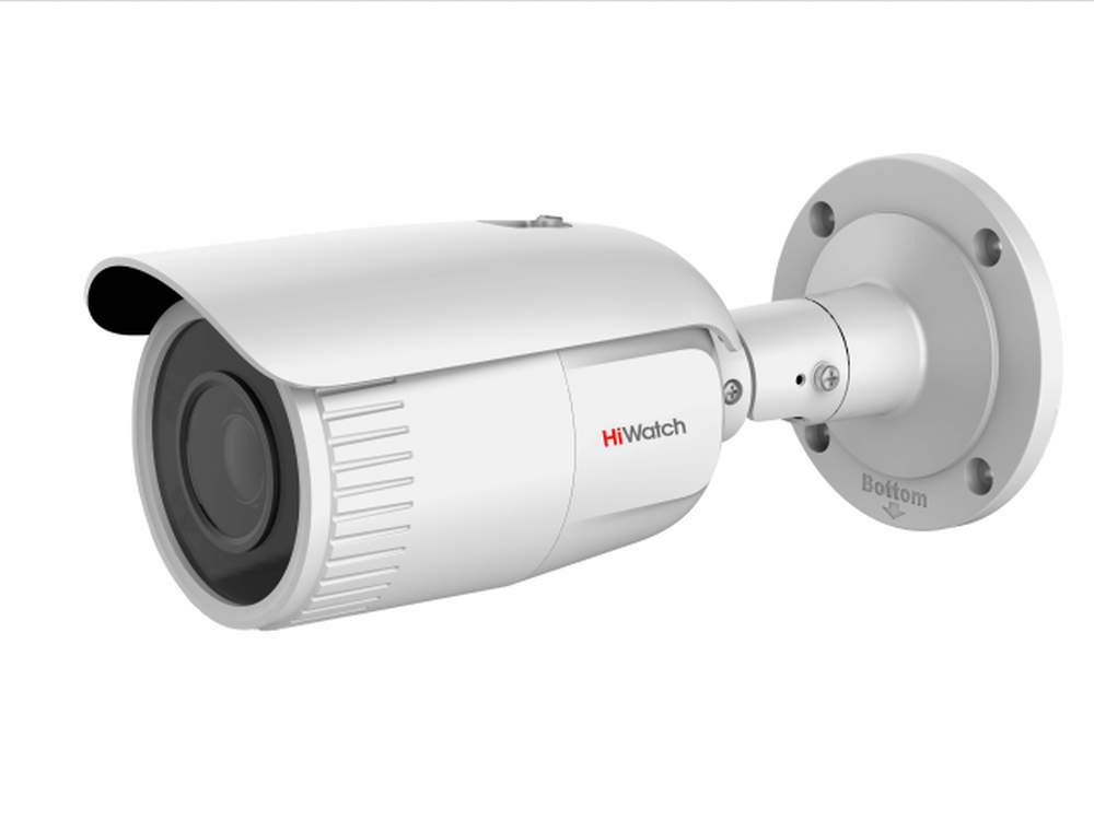 HiWatch DS-I256 (2.8-12 mm). 2Мп уличная цилиндрическая IP-камера с EXIR-подсветкой до 30м