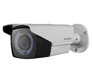 HiWatch DS-T206P (2.8-12 mm). 2Мп уличная цилиндрическая HD-TVI камера с ИК-подсветкой до 40м  и технологией PoC