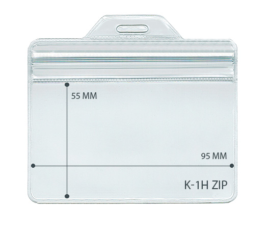 K-1HZip. Карман горизонтальный герметичный с прозрачной застежкой «ZIP-LOCK»