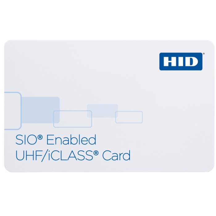 HID 6014Hxxxx. Комбинированная композитная бесконтактная смарт-карта iCLASS SE UHF и iCLASS 32k bit (16k/16+16k/1) (UHFsio+iCLASS)