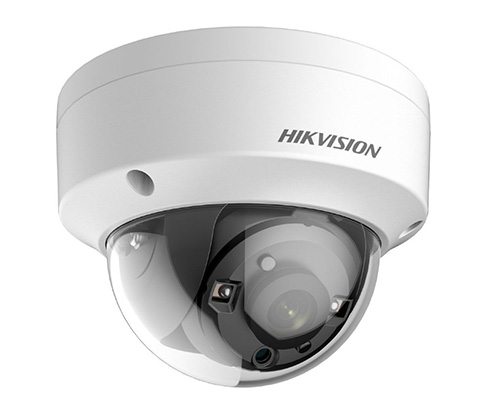 Hikvision DS-2CE56D8T-VPITE (3.6mm).  2Мп уличная купольная HD-TVI камера с EXIR-подсветкой до 20м (POC)