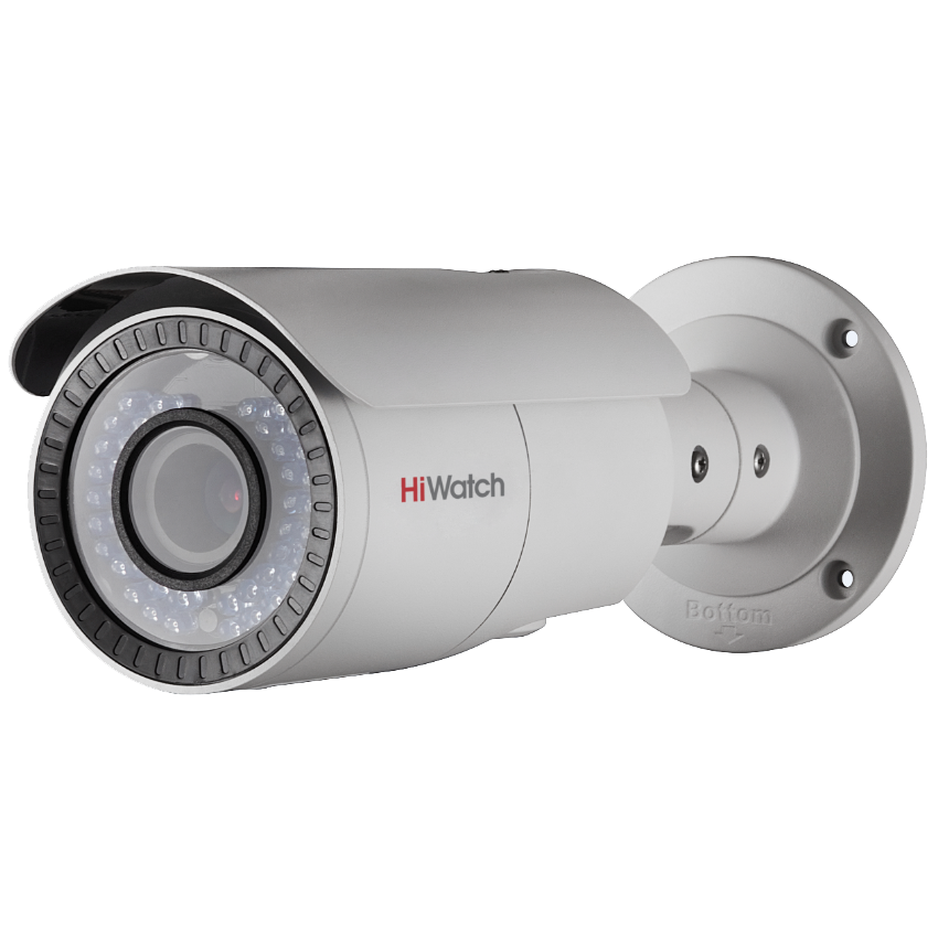 HiWatch DS-T206 (2.8-12 mm). 2Мп уличная цилиндрическая HD-TVI камера с ИК-подсветкой до 40м