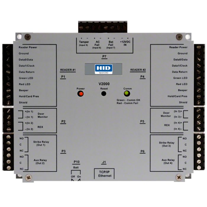 HID 72000BEP0N01A. Сетевой дверной IP-контроллер VertX EVO V2000