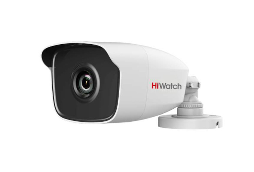 HiWatch DS-T110 (3.6 mm). 1Мп уличная цилиндрическая HD-TVI камера с EXIR-подсветкой до 20м