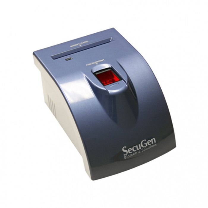 SecuGen EA4-0515P. Комбинированный USB-считыватель отпечатков пальцев и смарт-карт iD-USB SC (XSDU03PSC)