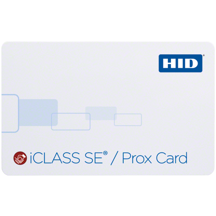 HID 3101. Комбинированная бесконтактная смарт-карта iCLASS SE 16k/2 (SIO+Prox)