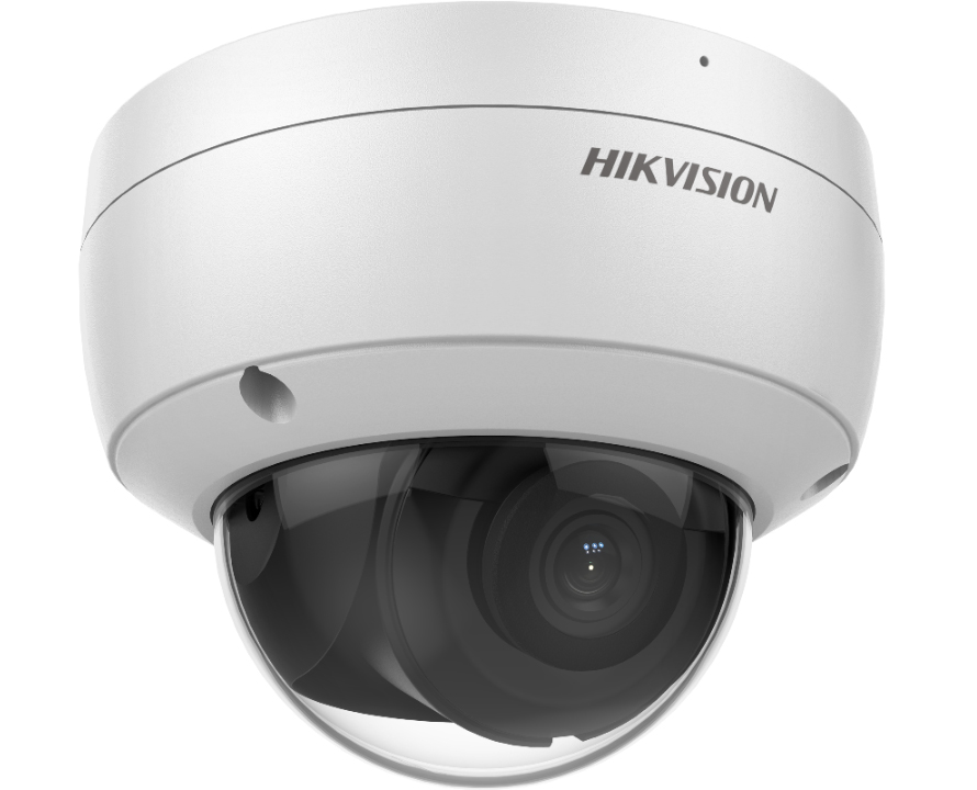 Hikvision DS-2CD2123G0-IU(6mm). 2Мп уличная купольная IP-камера с EXIR-подсветкой до 30м