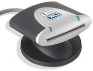 HID R31210295-1. Настольный считыватель OMNIKEY (CardMan) 3121 USB (Heavy standing base) контактных смарт-карт