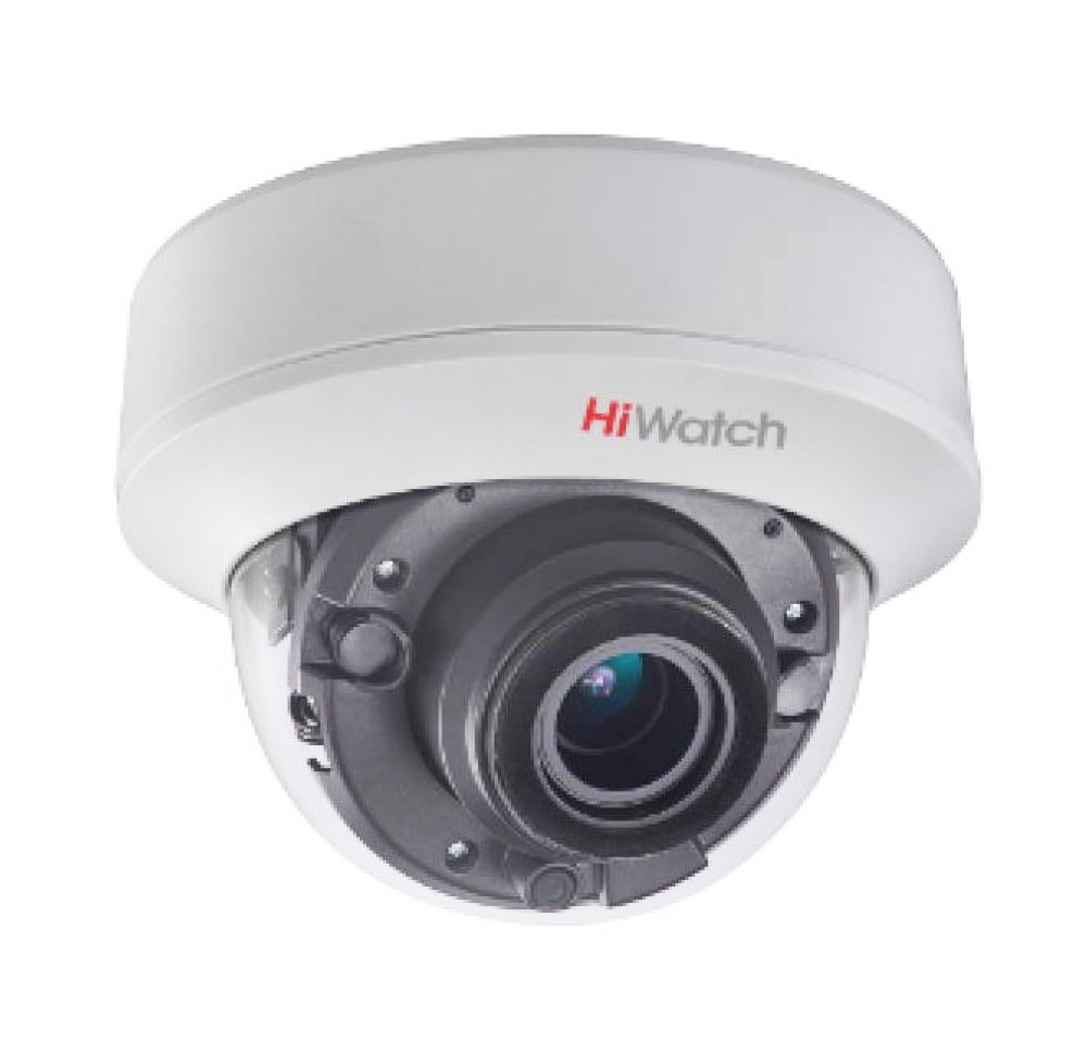HiWatch DS-T507 (C) (2.7-13.5 mm). 5Мп внутренняя купольная HD-TVI камера с EXIR-подсветкой до 40м