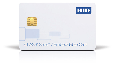 HID 5015PGGMN. Композитная бесконтактная смарт-карта iCLASS Seos Embeddable 16KB для контактного чипа (только Seos)